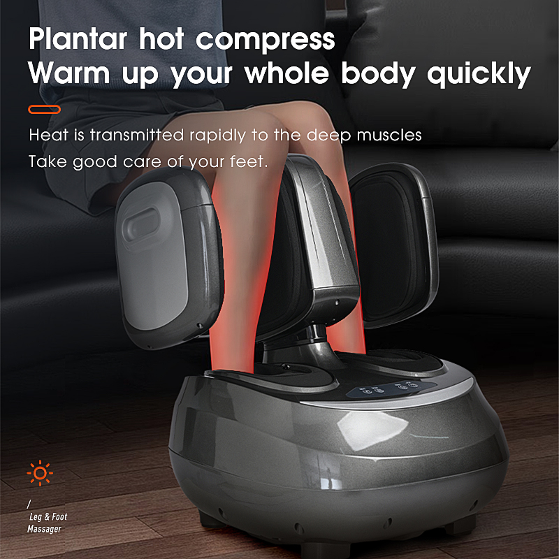 Meaisín Leictreach Ardchaighdeáin Compordach Shiatsu Cos & Foot Massager