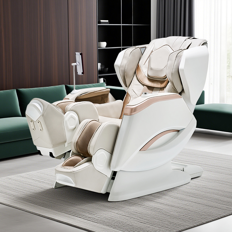 Full Body Electric Ai Smart Thai Stretch 4D SL Track Zero Gravity Shiatsu 4D Massage Chair