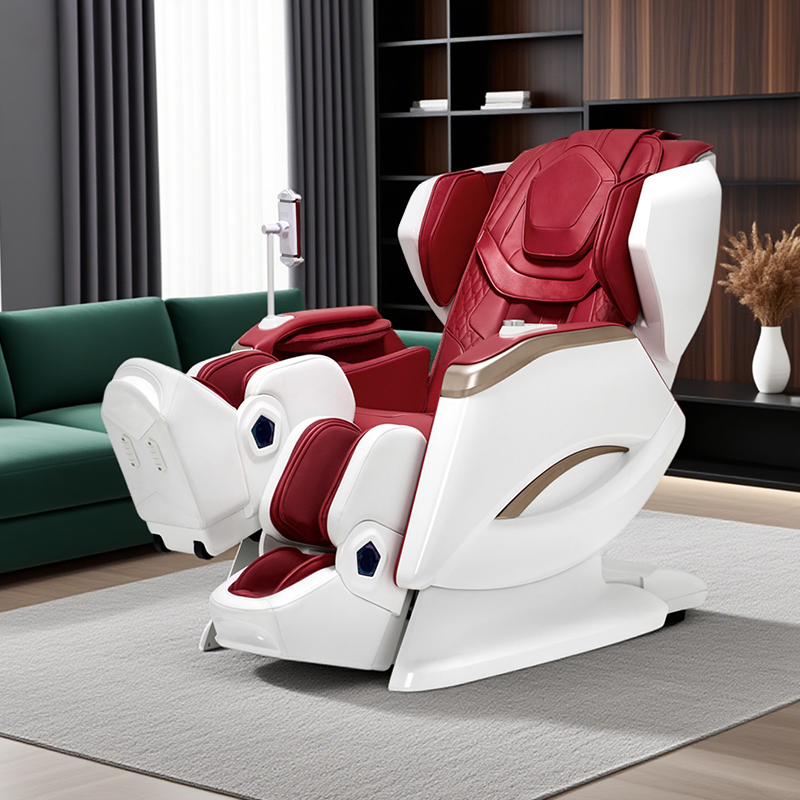 Full Body Electric Ai Smart Thai Stretch 4D SL Track Zero Gravity Shiatsu 4D Massage Chair