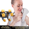 Electric 6D Kneading Pillow Shiatsu Back Neck Shoulder Massager with Heat
