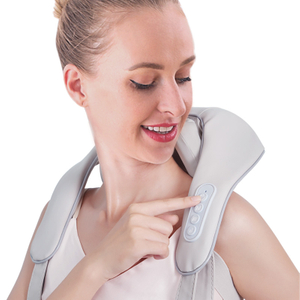 Electric 6D Kneading Pillow Shiatsu Back Neck Shoulder Massager with Heat
