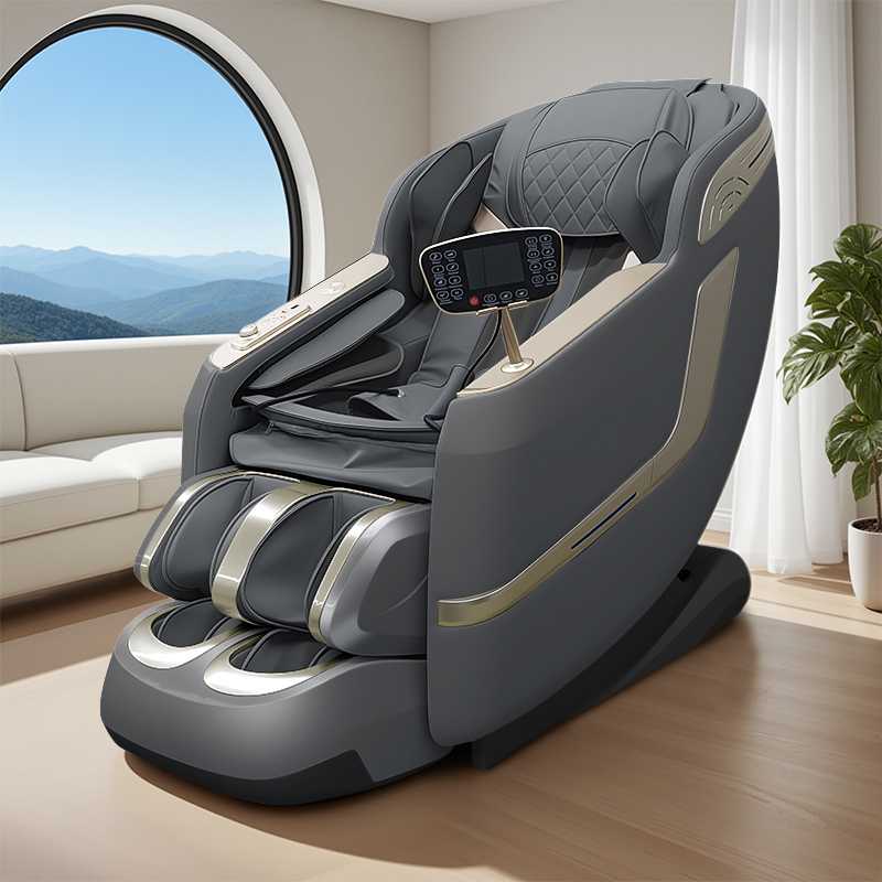Mest populære luksus elektriske SL -spor Zero Gravity Smart Massage Stol