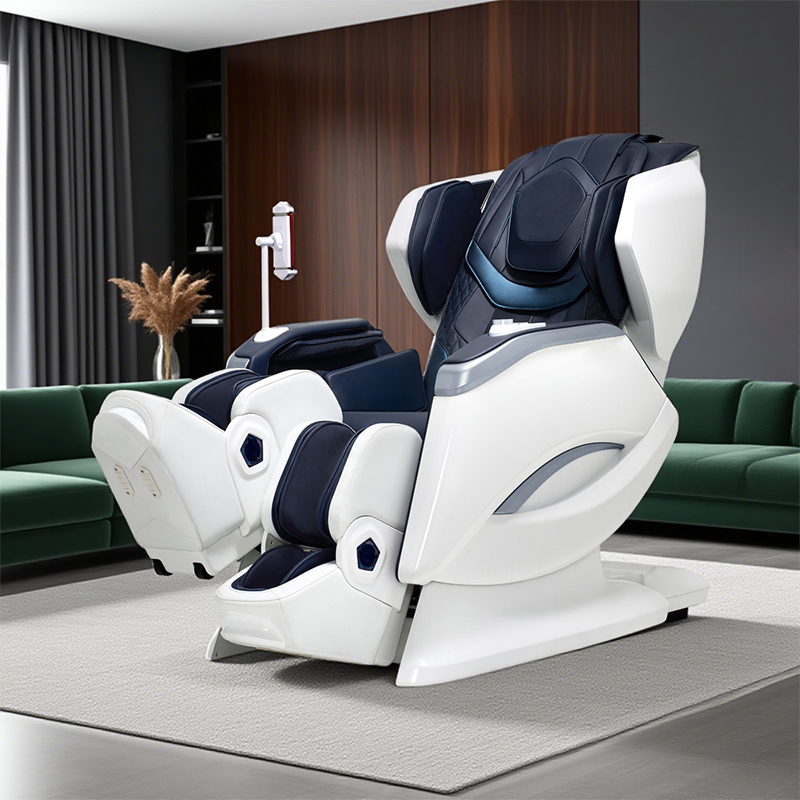 Full Body Electric Ai Smart Thai Stretch 4D SL Track Zero Gravity Shiatsu 4D Massage Chair