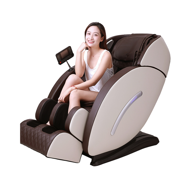 New Color 3D Heating Big Screen Full Body Massage Chair